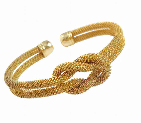 SooLoves Gold Düğüm Bileklik